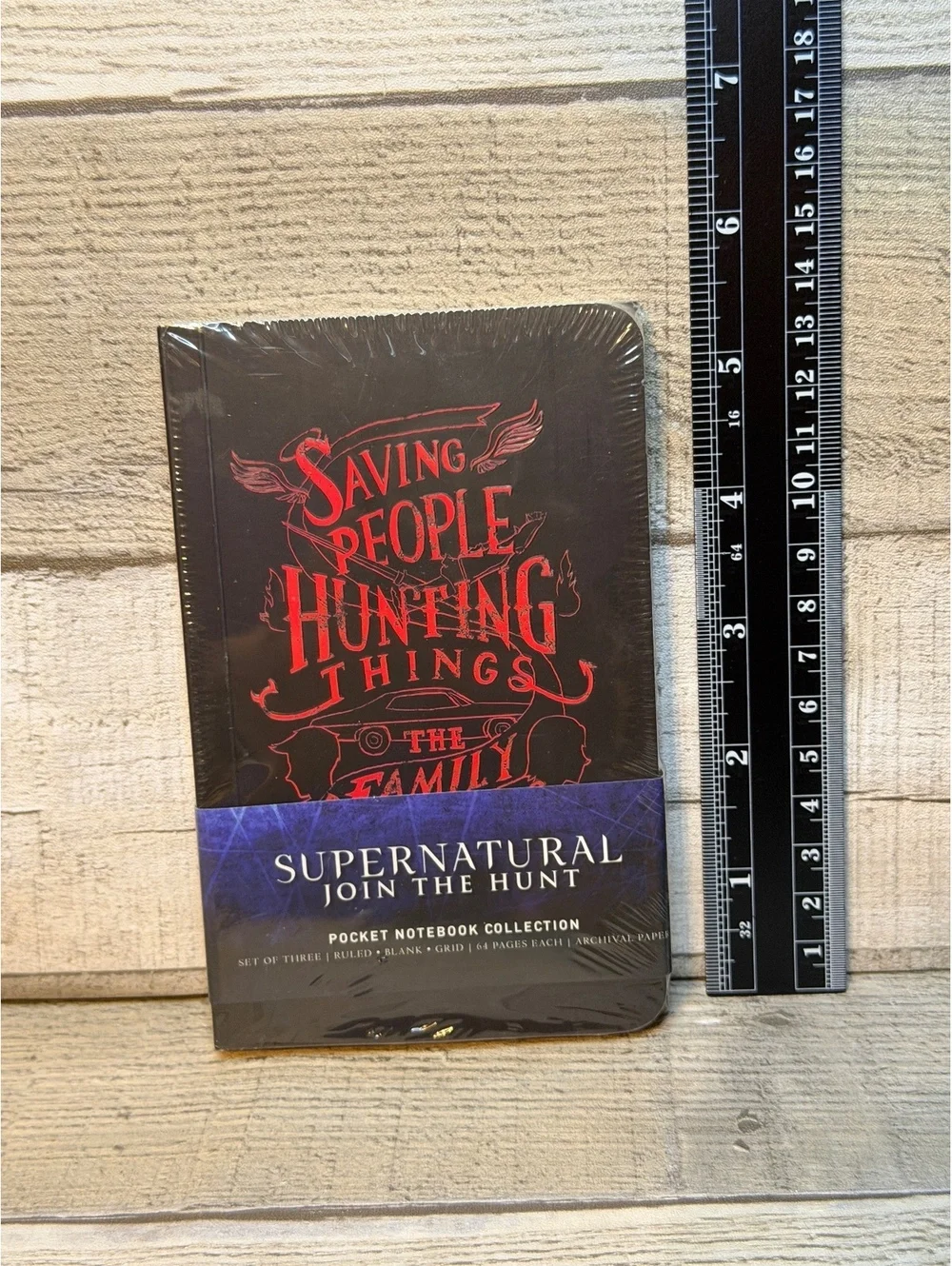 Supernatural Pocket Notebook Collection. 3 pack.